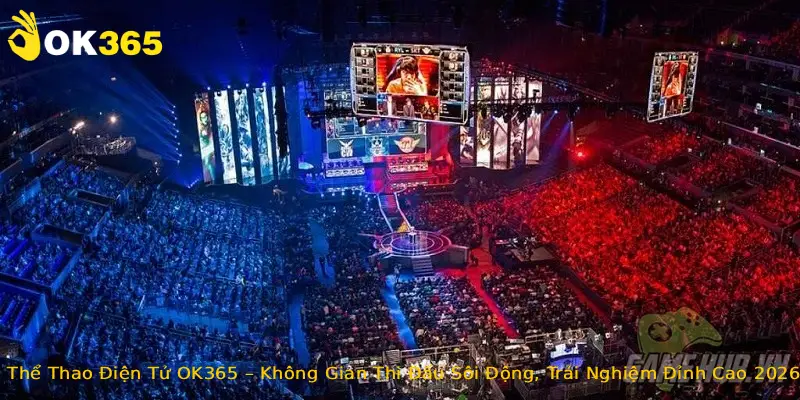 Thể Thao Điện Tử OK365 – Không Gian Thi Đấu Sôi Động, Trải Nghiệm Đỉnh Cao 2026
